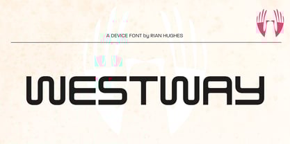 Westway Font Poster 7