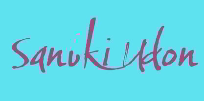 Baka Too Font Poster 2