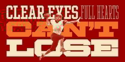 Ace Condensed Font Poster 8