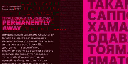 Aaux Pro Cyrillic Wide Font Poster 4