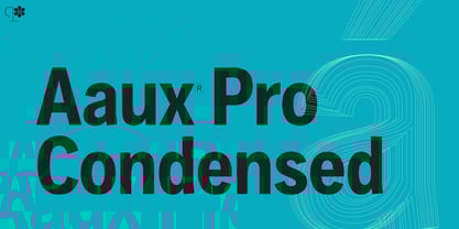 Aaux Pro Condensed Font Poster 1