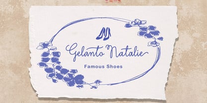 Bella cants Font Poster 3