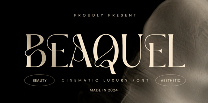 Beaquel Font Poster 1