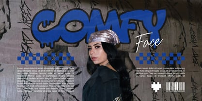 Aero Block Font Poster 5