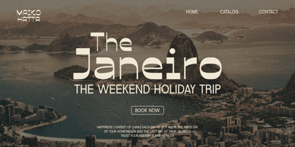 Cariots Font Poster 5