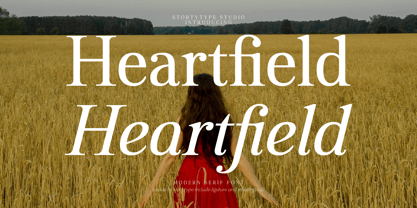 Heartfield Font Poster 1