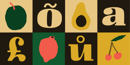 Fructo Font Poster 9