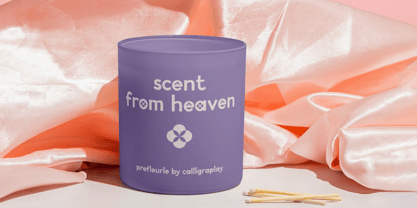 Prefleurie Font Poster 2