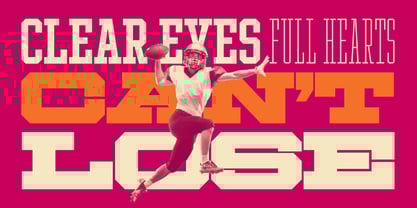 Ace Wide Font Poster 8