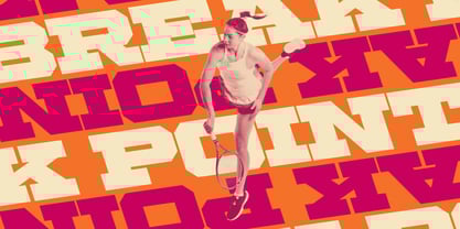 Ace Wide Font Poster 3