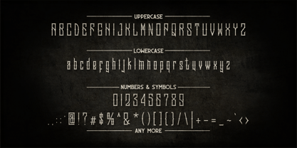 Sadis Font Poster 2