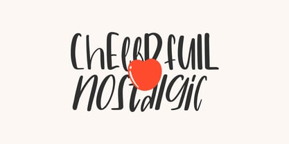 Cherry Pickle Font Poster 9