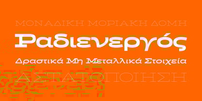 Halogen Slab Pro Greek Font Poster 5