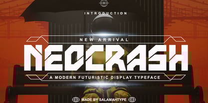 Neocrash Font Poster 1