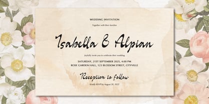 Carthely Edition Font Poster 2