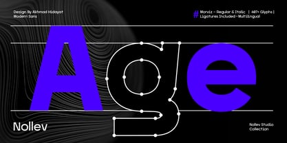 Morviz Font Poster 7