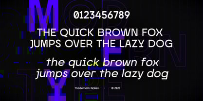 Morviz Font Poster 8