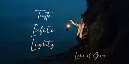 Angin Senja Font Poster 5