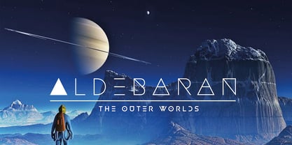 Fomalhaut Font Poster 4