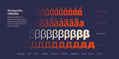 Aaux Pro Paneuropean Font Poster 3