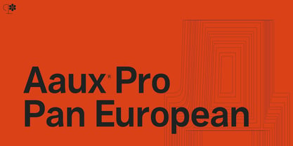 Aaux Pro Paneuropean Font Poster 1