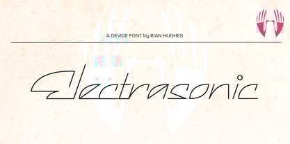 Electrasonic Font Poster 7