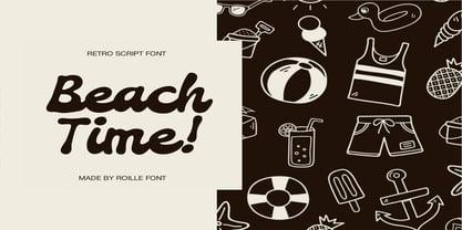 Roille Font Poster 8