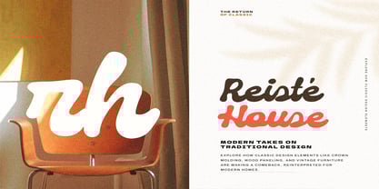 Roille Font Poster 2