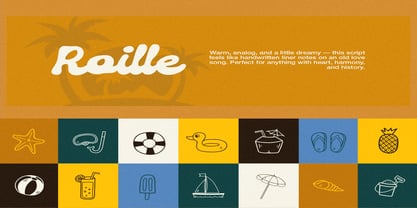 Roille Font Poster 11