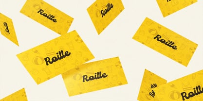 Roille Font Poster 7