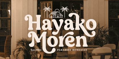 Bangora Font Poster 4