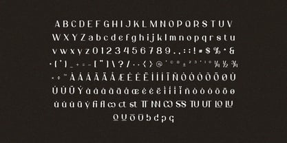 Elonny Font Poster 2