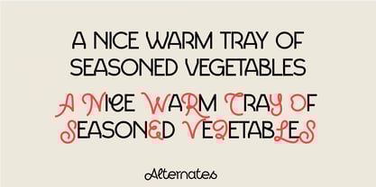 Alabasta Font Poster 7