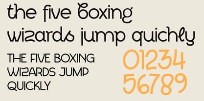 Alabasta Font Poster 6