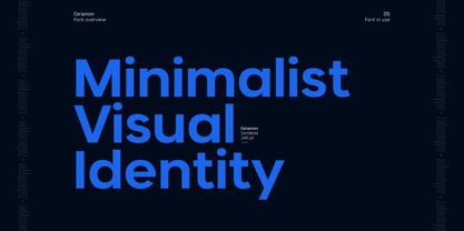 Ceramon Font Poster 5