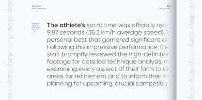 Ceramon Font Poster 8