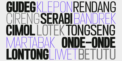 Samthon Font Poster 7