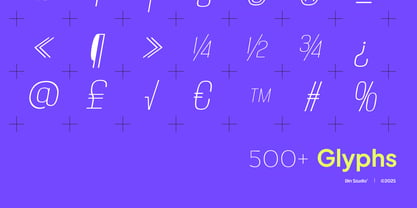 Samthon Font Poster 5