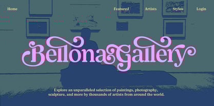 Shelian Font Poster 2