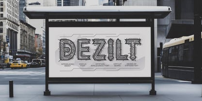 Dezilt Font Poster 6