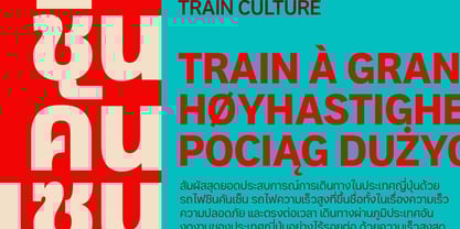 Aaux Pro Thai Font Poster 6