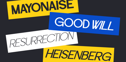 Raxogen Font Poster 4