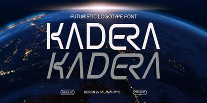 Kadera Font Poster 1