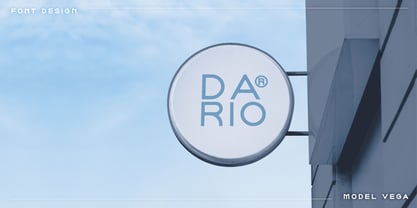 Vega Romana Font Poster 6