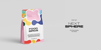 Next Sphere Font Poster 3