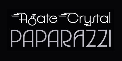 Glitterati Font Poster 6