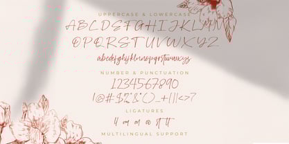 Vatteny Rose Font Poster 7