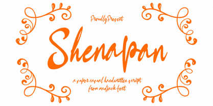 Shenapan Font Poster 1