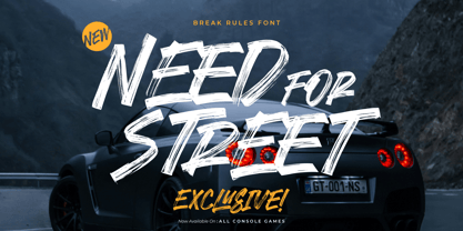 Break Rules Font Poster 6