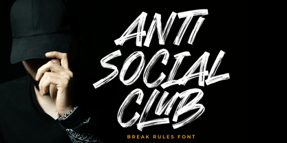 Break Rules Font Poster 7